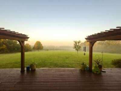 Midwest USA Missouri Autumn Sunrise and Sunset Photo Series