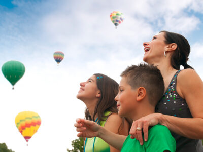 hot air balloons in Jasper County